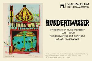 Ausstellungseröffnung im Stadtmuseum: Friedensreich Hundertwasser (1928–2000) – Friedensvertrag mit der Natur